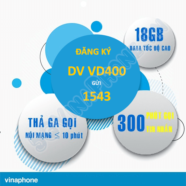Thông tin chi tiết về gói cước VD400 Vinaphone