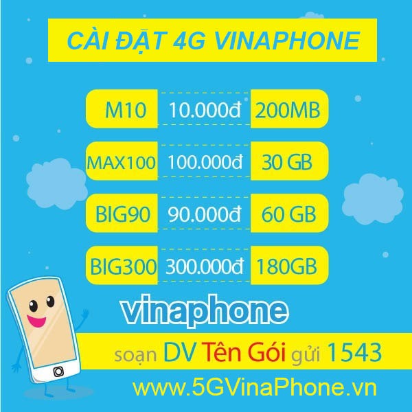 Cách cài đặt cấu hình 4G Vinaphone mới nhất 2021 