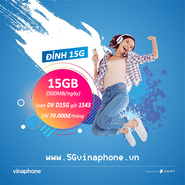 Hướng dẫn cách đăng ký gói cước D15G của vinaphone