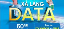 Đăng ký gói cước KM60G Vinaphone ưu đãi 2GB/ngày (60GB/tháng)
