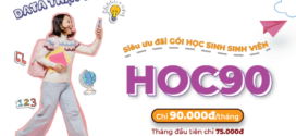 Đăng ký gói HOC90 Vinaphone có 4GB/ngày học tập và giải trí thả ga