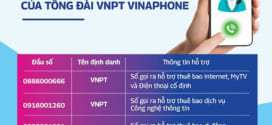 Các đầu số gọi ra từ tổng đài VNPT Vinaphone chính thức