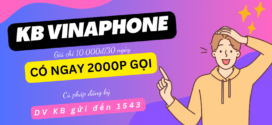 Đăng ký gói Kết Bạn Vinaphone chỉ 10K có ngay 2000p gọi free