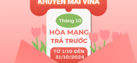 Vinaphone khuyến mãi hòa mạng trả trước tháng 10/2024 ưu đãi hấp dẫn